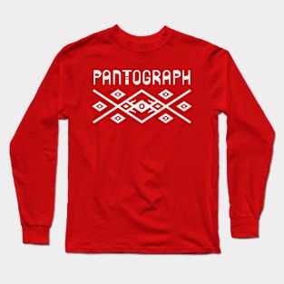 Pantograph (White) Long Sleeve T-Shirt